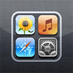 Значок SkeuoLauncher
